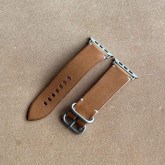 Minimalist Leather Watch Strap (Apple Watch Ultra and Ultra 2 or any standard watch)