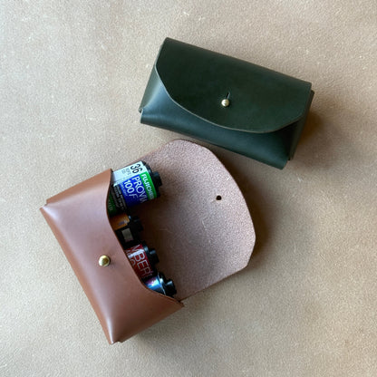 Leather 35mm Film Roll Case (4 rolls)