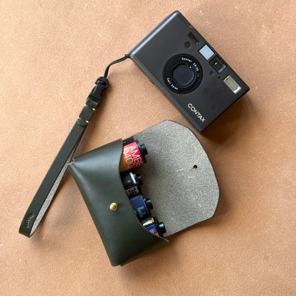 Leather 35mm Film Roll Case (4 rolls)