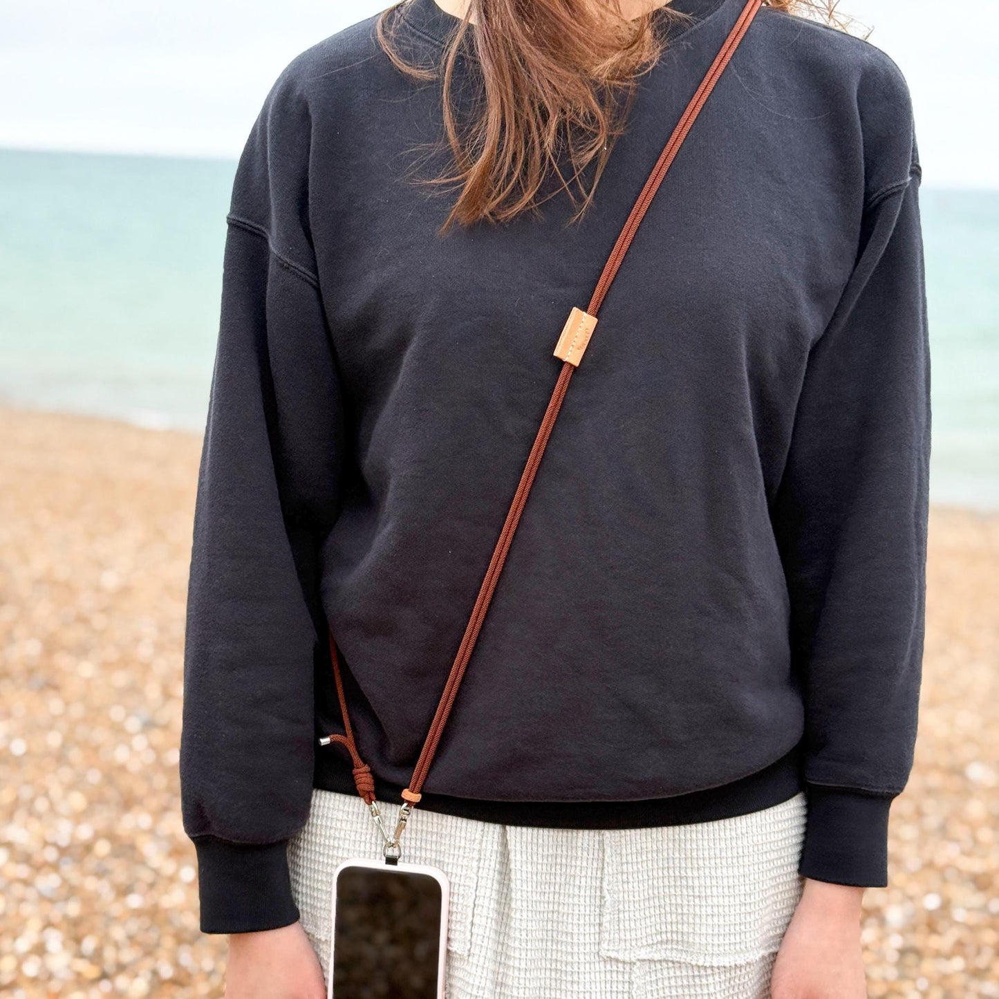 Adjustable Leather Camera & Phone Lanyard