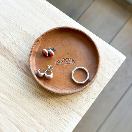 Small Leather Valet Tray